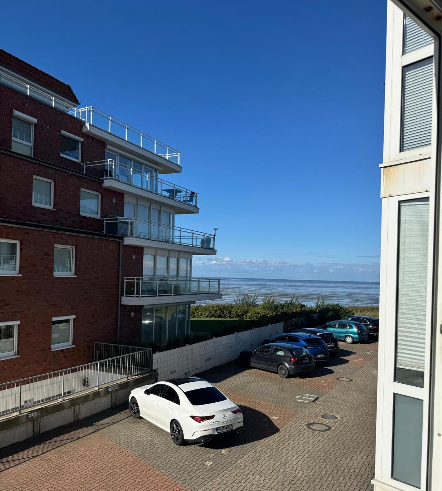 Strandjuwel In Der Seehuette Cuxhaven Duhnen- Exclusive Ferienwohnung Am Strand Mit Meerblick מראה חיצוני תמונה